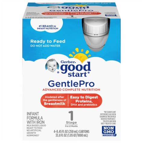 gerber good start gentle; similac pro total comfort; up and up formula; similac soy; puramino formula; nutramigen ready to feed; enfamil ready to feed 2 oz;. . Gerber gentle pro ready to feed